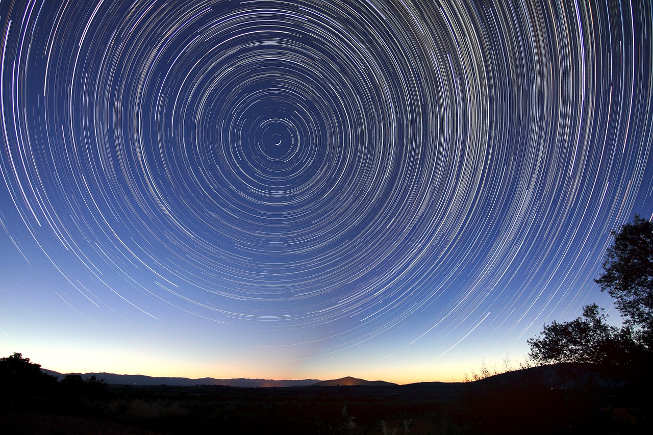 star trails